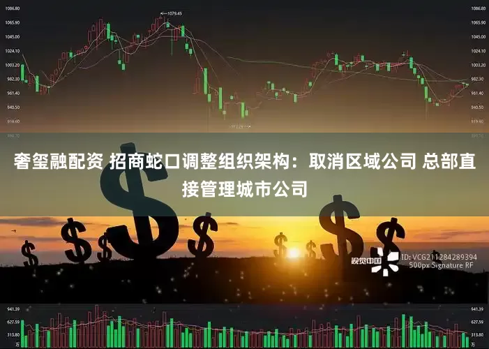 奢玺融配资 招商蛇口调整组织架构：取消区域公司 总部直接管理城市公司