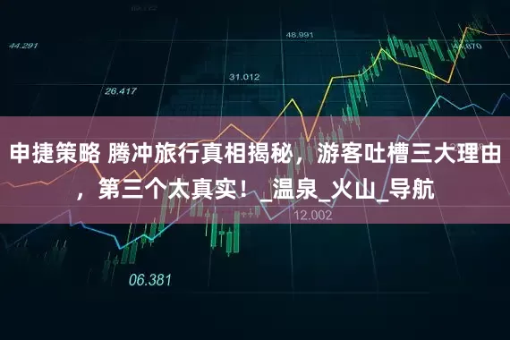 申捷策略 腾冲旅行真相揭秘，游客吐槽三大理由，第三个太真实！_温泉_火山_导航