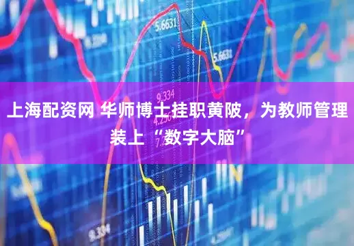 上海配资网 华师博士挂职黄陂，为教师管理装上 “数字大脑”