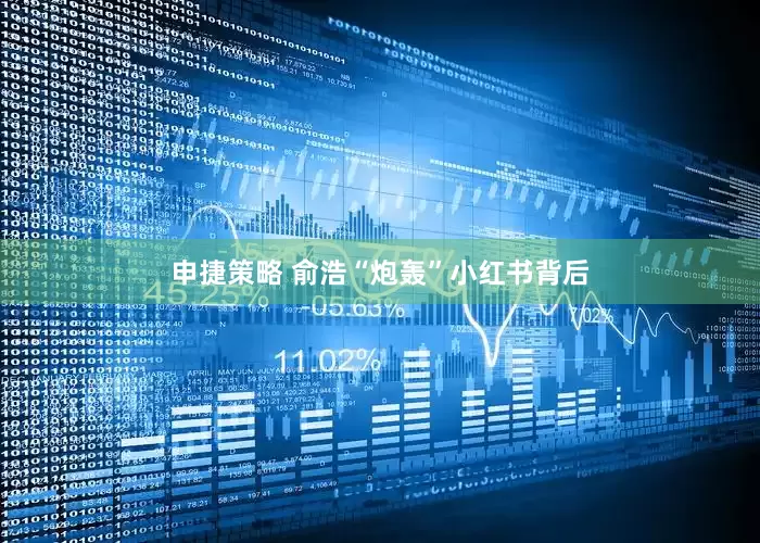 申捷策略 俞浩“炮轰”小红书背后